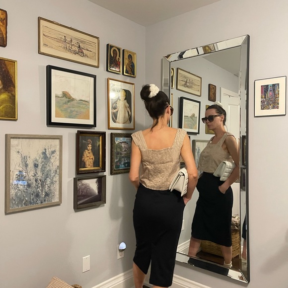 Navy blue skirt from Uniqlo - Picture 4 of 9